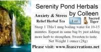 Anxiety and Stress Relief Herbal Tea Remedy